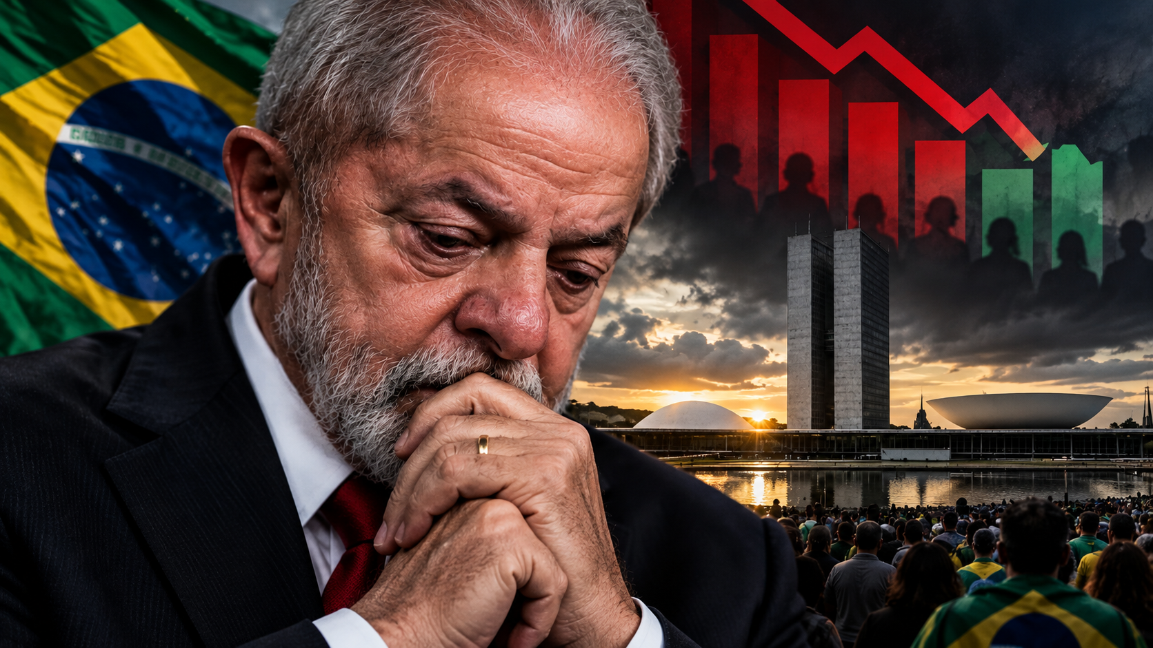 Metade do eleitorado desaprova Lula e governo chega à reta final sob forte rejeição