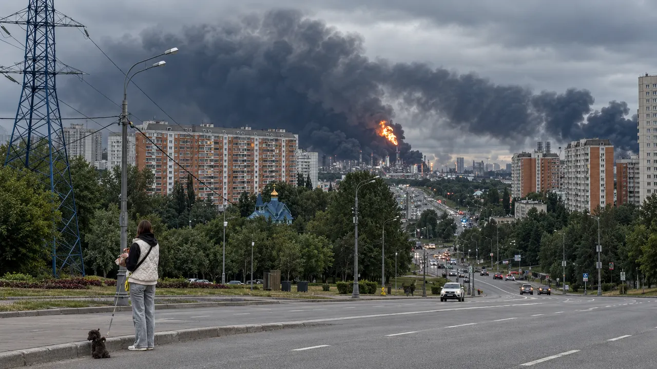 Ataque de drones contra Moscou durante as eleições parlamentares russas em setembro de 2026