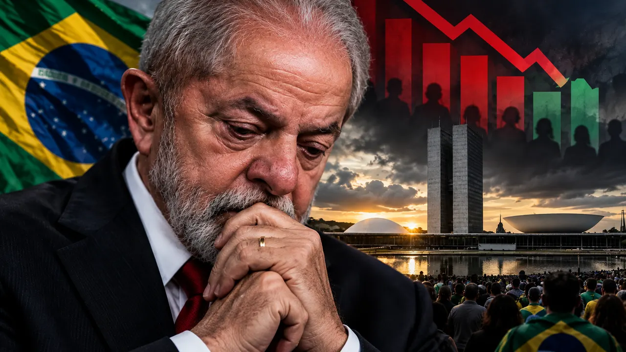 Metade do eleitorado desaprova Lula e governo chega à reta final sob forte rejeição