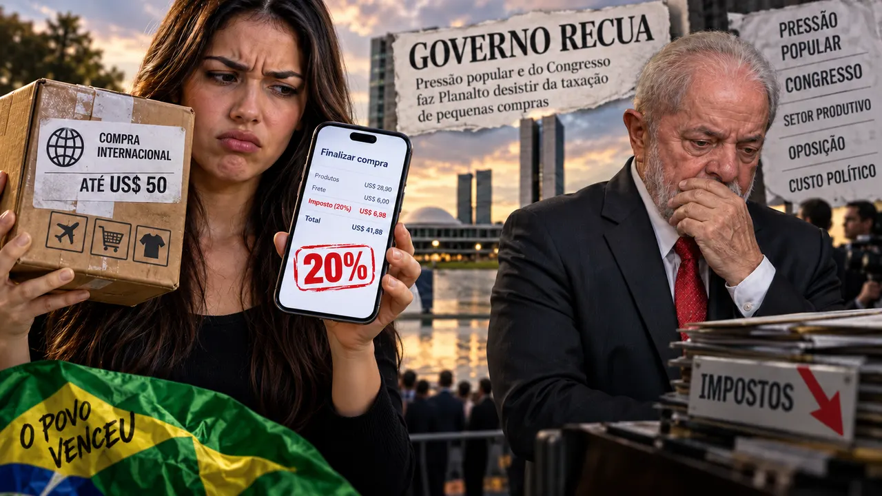 Governo Lula recua da taxa das blusinhas sobre compras internacionais de até US$ 50
