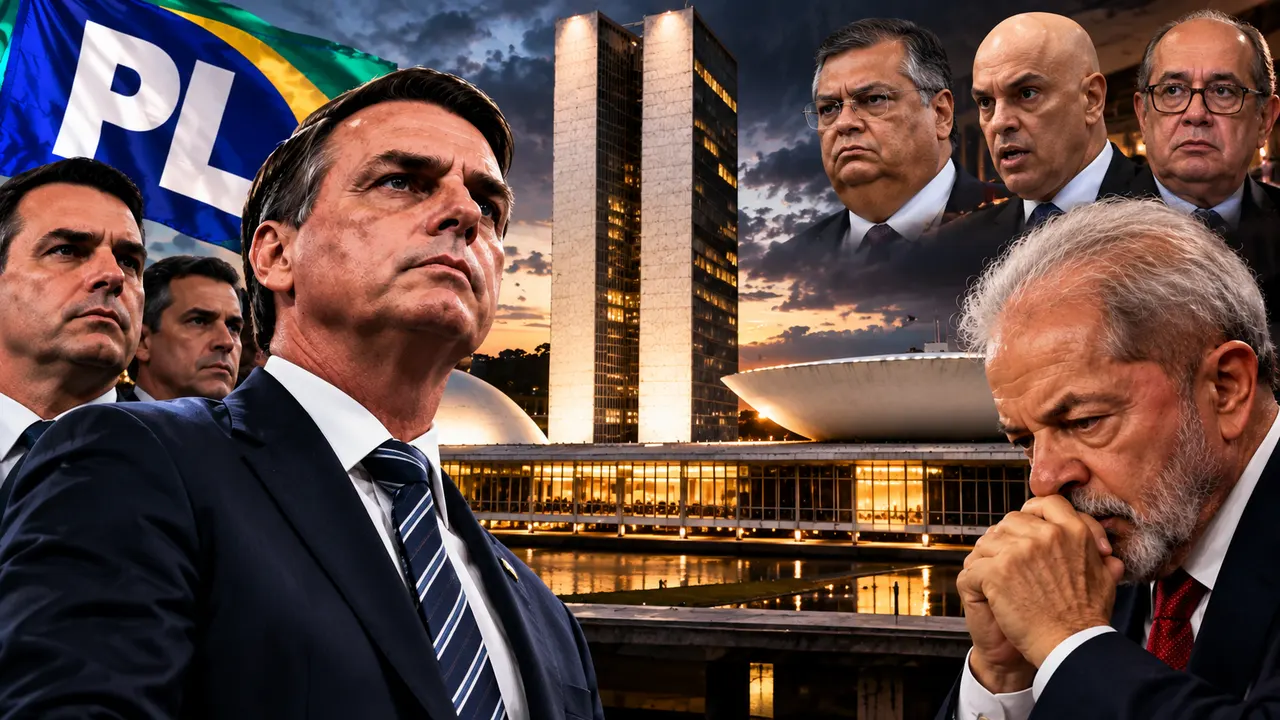Congresso Nacional em Brasília representando o avanço da direita e a nova composição política para 2027